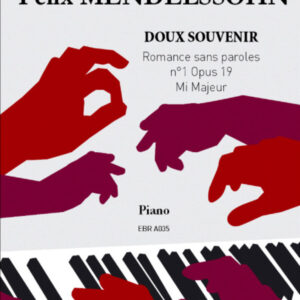Doux souvenir n°1 Opus 19