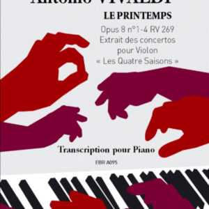 Le Printemps Opus 8 n°1-4 RV 269