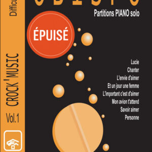 Recueil CrocK'MusiC Volume 1 : Pascal Obispo